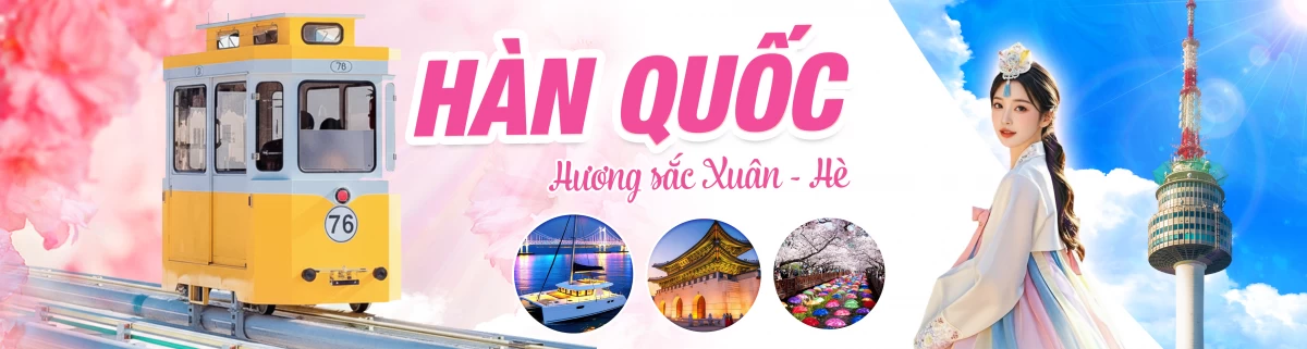 Tour Hàn Quốc Seoul Nami Everland